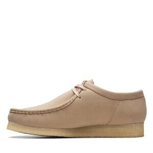 NWT Clarks Wallabee Sand Vegan 11.5 D MEN Beige
